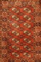 Buchara, Turkmenistan, um 1940, Wolle auf Wolle, ca. 137 x 92 cm, SchÄtzwert: 600.- EURO, EHZ: 2-3