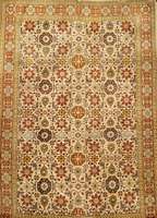 Hereke, TÜrkei, ca. 50 Jahre, Wolle auf Baumwolle, ca. 286 x 191 cm, SchÄtzwert: 2400.- EURO, EHZ: 2-3. Mit sogennaten Kaukasis chen Blattgabel ...