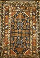 Erivan, Kaukasus, um 1925, Wolle auf Wolle, ca. 237 x 163 cm, SchÄtzwert: 2100.- EURO, EHZ: 2-3. Guter Erhaltungszustand.