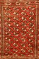 Buchara, Turkmenistan, um 1930, Wolle auf Wolle, ca. 252 x 202 cm, SchÄtzwert: 1800.- EURO, EHZ: 3-4