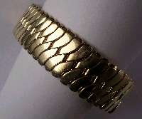 Uhrenarmband ELASTOFIX, GG 585/000, L. ca. 16 cm, Stegbreite ca. 17 mm