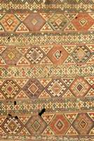Kelim Schirwan, Rußland, um 1850, Wolle auf Wolle, ca. 235 x 170 cm, SchÄtzwert: 1800.- EURO, EHZ: 5. Ausdrucksstark die stangenartig ...