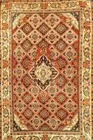 Bidjar, Persien, ca. 60 Jahre, Wolle auf Baumwolle, ca. 200 x 130 cm, SchÄtzwert: 1400.- EURO, EHZ: 3. Hoch Interessanter Bidjar in ein sehr ...