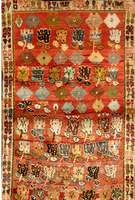 Gabbeh Alt, Persien, um 1940, Wolle auf Wolle, ca. 190 x 120 cm, SchÄtzwert: 680.- EURO, EHZ: 2 (Guter Erhaltungszustand) glanzre iche Wolle.