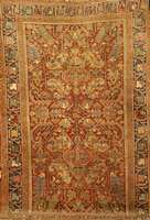 Heriz Alt, Persien, um 1920, Wolle auf Baumwolle, ca. 292 x 190 cm, SchÄtzwert: 4800.- EURO, EHZ: 2-3. SchÖne Farbkomposition.