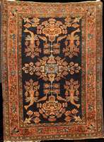 Lilian Antik (Us Reimport), Persien, um 1910,feine glanzreiche Wolle auf Baumwolle, ca . 144 x 107 cm, SchÄtzwert: 4600.- EURO, EHZ: 2 (eine ...