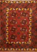 Beschir, Afghanistan, um 1925, Wolle auf Wolle, ca. 105 x 91 cm, SchÄtzwert: 650.- EURO, EHZ: 2. Guter Erhaltungszustand.