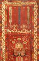 Meschgin, Persien, um 1930, Wolle auf Wolle, ca. 320 x 114 cm, SchÄtzwert:1250.- EURO, EHZ: 3. Sog. Tulpen Meschgin