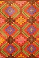 Avanos Hochzeitskelim, TÜrkei, ca. 50 Jahre, Wolle auf Wolle, ca. 221 x 173 cm, SchÄtzwert: 700.- EURO, EHZ: 2