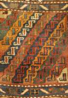 Shahsawan Taschenfront, Persien, um 1910, Wolle auf Baumwolle, ca. 56 x 48 cm, SchÄtzwert:1100.- EURO, EHZ: 3-4