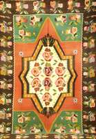 Kelim Karabagh, Russland, ca. 50 Jahre, Wolle auf Wolle, ca. 249 x 202 cm, Schätzwert: 1900.- EURO, EHZ: 2 (sehr guter Erhaltungszust and). ...
