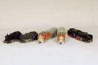 Amerikanische Diesellokomotive, MÄrklin, Spur HO, 60er Jahre, Lok mit Antrieb Nr. 3060, und einmal ohne Antrieb Nr. 4060, l. bespielt, Fkt. nicht ...