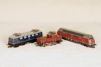 Diesellok, MÄrklin, 60er Jahre, Spur HO, Nr. 3021, umgebaut fÜr den Einsatz im Digital -System, l. bespielt, min. LackschÄden, Fkt. nicht ...