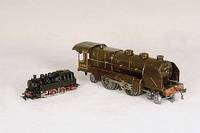 Tenderlok, MÄrklin, Spur HO, 1953-55, Nr. 3004, TM 800, Typ 2, BR 80 DB, Guß, Haftreifen, funktionsfÄhig, l. bespielt, sammelwÜrdig