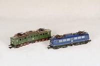 E-Lok, MÄrklin, Spur HO, 1988, Nr. 3329, BR 191 DB, Betr.-Nr. 191099-1, dreiteilige Gelenkbauart, Guß, intakt, nur ein Probelauf, neuwertiger ...