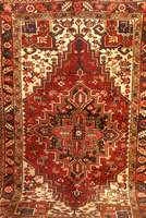 Heriz Alt, Persien, um 1940, Wolle auf Baumwolle, ca. 260 x 157 cm, SchÄtzwert: 1200.- EURO, EHZ: 3. Typische Geometrische Her iz Musterung.