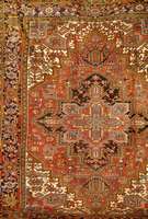 Heriz, Persien, um 1930, Wolle auf Baumwolle, ca. 310 x 248 cm, Schätzwert: 1600.- EURO, EHZ: 4, gute robuste Knüpfqualit? t. Typischer ...