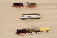 GÜterzug, MÄrklin, 60er Jahre, Spur HO, Tenderlok Nr. 3029, dazu 1 x Nr. 4000, 3 x Nr. 4509, alle im orig. Karton, sehr guter Zustand
