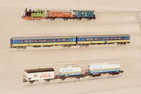 NiederlÄndischer D-Zug-Wagen. MÄrklin, 80er Jahre, Spur HO, 2 x 4164 1. Klasse, 4 x 4165 2. Klasse, alle im orig. Karton, min. bespielt , ...