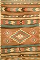 Shasawan Kelim, Persien, ca. 60 Jahre, Wolle auf Wolle, ca. 275 x 156 cm, SchÄtzwert: 1400.- EURO, EHZ: 2 (Guter Erhaltungszustand)