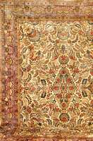 Kerman Lawar (Us Re-Import), SÜdpersien, um 1920 alt, feine hochwertige Wolle auf Baumwol le, ca. 366 x 270 cm, SchÄtzwert: 10500,- EURO , Ehz: ...