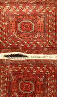 Torkman Poshti, Persien, um 1940, Wolle auf Baumwolle, ca. 120 x 65 cm, SchÄtzwert: 980.- EURO, Doppelseitig, EHZ: 3