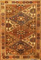 Karabagh Antik, Kaukasus, um 1890, Wolle auf Wolle, ca. 176 x 125 cm, SchÄtzwert: 2200.- EURO, EHZ: 4. Pflanzenfarben.