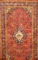 Keschan Alt, Persien, ca. 30 Jahre, Wolle auf Baumwolle, ca. 248 x 146 cm, SchÄtzwert: 1450.- EURO, EHZ: 2-3. SchÖner klarer roter In nenfond.