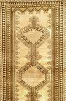 Gabbeh Alt, Persien, um 1940, Wolle auf Wolle, ca. 202 x 118 cm, EHZ: 4. Glanzreiche W olle.