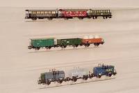Konvolut 8 Kesselwagen, (LÄnderbahn-Typ), MÄrklin, 80er J., Spur HO, 1 x 4674 DAPG, 1 x 4779 BP, 2 x 4675 dunkelbl., 2 x 4675 hellbl., 2 x 4683 ...