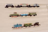 Konvolut GÜterwagen, MÄrklin, 60er-90er Jahre , Spur HO, 4617 Tiefladewagen, 4622, Kippwagen (Ähnl. 4413), 4698 gedeckter GÜterwagen (SBB), ...