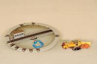 Drehscheibe, MÄrklin, 60er/70er Jahre, Spur HO , Nr. 7186, mit 10 Gleisanschl., Fkt. nicht gepr., altersbed. guter Zustand, eine Beschreibung, ...