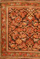 Malayer Taschenfront, Persien, um 1900 antik, Wolle auf Baumwolle, ca. 67 x 60 cm, SchÄtzwert: 980.- EURO, EHZ: 3-4. Selten.
