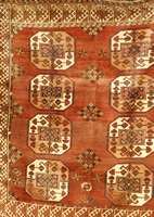 Ersari, Afghanistan, um 1930, Wolle auf Wolle, ca. 195 x 180 cm, SchÄtzwert: 1800.- EURO, EHZ: 4