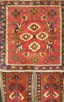 Doppeltasche, Anatolien, um 1930, Wolle auf Wolle, ca. 150 x 54 cm, Schätzwert: 1100.- EURO, EHZ: 2, sehr selten und sammelwürdig.