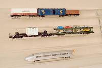Konvolut 15 GÜterwagen, MÄrklin, 80er Jahre, Spur HO, Nr. 4074, 4084, 4618, 4617, 2 x 4413, 3 x 4475 (MÄrklin-Planwagen), 4671, 4665 , 4564, ...