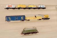 Konvolut 15 GÜterwagen, MÄrklin, 80er Jahre, Spur HO, Nr. 4574, 4564, 3 x 4563 (Southern Pacific), 4685, 4474, 4718, 4671, 2 x 4413, 2 x 4475, ...