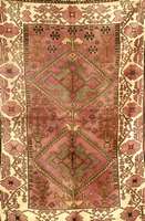 Azerbajan, um 1940, Wolle auf Wolle, ca. 200 x 130 cm, SchÄtzwert: 1100.- EURO, EHZ: 3