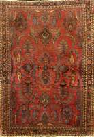 Sarogh Antik (Us Re-Import), Westpersien, u m 1900, Wolle auf Baumwolle, ca. 152 x 110 cm, SchÄtzwert: 2900,- EURO, Ehz: 4. edle Musteru ng auf ...
