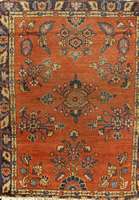 Sarogh Reimport, Persien, um 1900, Wolle auf Baumwolle, ca. 75 x 56 cm, SchÄtzwert: 850.- EURO, EHZ: 4-5, Seltenes Maß, Antik.