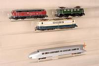 Schienenzeppelin, MÄrklin, 70er Jahre, Spur HO , Nr. 3077, intakt, min. bespielt, Umschalter defekt (unten)