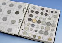 Großes Konvolut versch. MÜnzen, Schwerpunkt 3. Reich Hindenburg; Silber- mÜnzen Schweiz 9 x 5 Franken; Dt. Reich 1934-1938: 18 x 5 Mark, ...