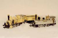 Schlepptenderlok, MÄrklin, Bj. 2000, Spur 1, Nr. 54523, Tenderaufschrift "Ludwig", intakt, im orig. Karton, unbespielt, Metall-Modell, ...
