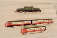 E-Lok, MÄrklin, Krokodil, 60er Jahre, Spur HO , Nr. 3015, grÜn, lÄuft einwandfrei, l. bespielt, sammelwÜrdig, selten