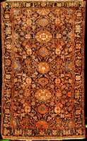 Seltener Farahan Antik, Westpersien Sarough-Gebiet, 19. Jahrhundert antik, Wolle auf Baumwolle, ca. 208 x 124 cm, Schätzwert: 6900.- EURO, EHZ: 4 ...