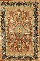 TÄbriz Seide, China, ca. 20 Jahre, reine Naturseide, ca. 93 x 62 cm, SchÄtzwert: 650.- EURO, ca. 1,0 Mio. Kn/qm, EHZ: 2, feine KnÜpfq ualitÄt.