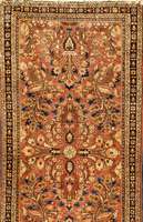 Sarogh Alt, Westpersien, um 1930, Wolle auf Baumwolle, ca. 124 x 61 cm, Schätzwert: 2400.- EURO, EHZ: 2. (Us Re-Import) Seltenes Mass.