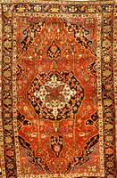Farahan Antik, Westpersien Sarogh-Gebiet, um 1900, Wolle auf Baumwolle, ca. 210 x 137 cm, SchÄtzwert: 12000.- EURO, EHZ: 2-3 (Alters bedingt in ...