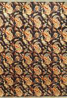 Esfahan, Persien, um 1950, Korkwolle auf Seide, ca. 85 x 67 cm, Schätzwert: 2800.- EURO, EHZ: 2, sehr feine Knüpfung, guter Zusta nd, gereinigt.