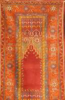 Ladik, TÜrkei, um 1930, Wolle auf Wolle, ca. 204 x 110 cm, SchÄtzwert: 1800.- EURO, EHZ: 3-4